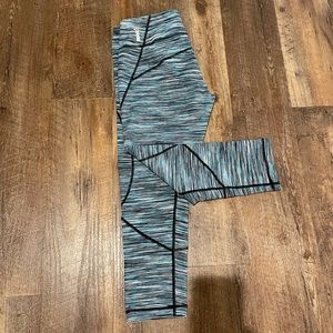 Zella space-dye cropped leggings